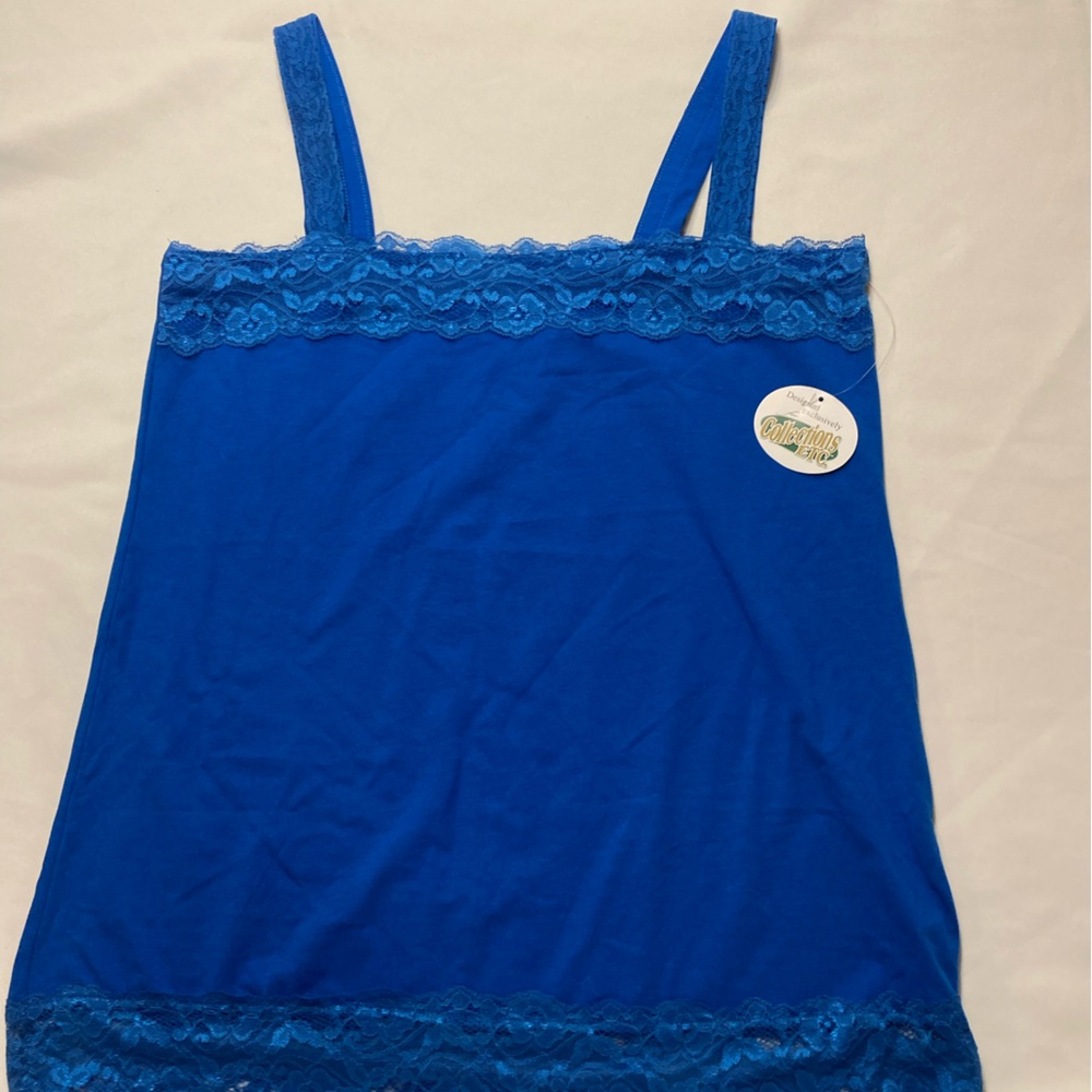 Recollections Royal Blue Lace Chemise
